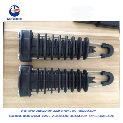 12KN fácil de montar ADSS Clamp de cable en el hardware de la línea del polo 12-16mm