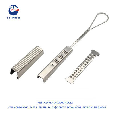 Abrazadera de anclaje ODWAC-22  Ø2–5 mm  Plana  para FTTH