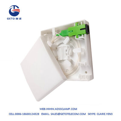 Cuarto plato frontal del cable de fibra, tipo Odp-02 86