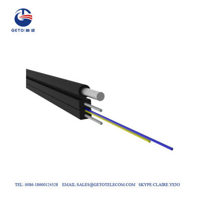 Cable de la fibra óptica del ftth del cable de descenso de GJYXFCH/GJYXCH FTTH