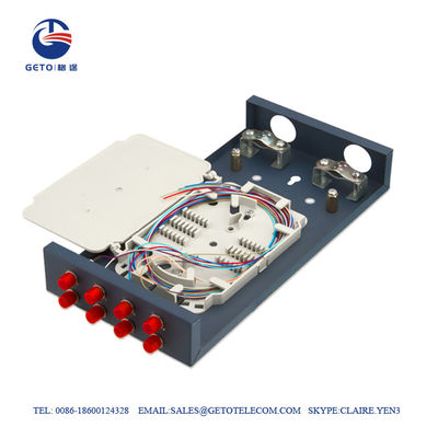 Tipo de escritorio puerto totalmente equipado del panel de remiendo de la fibra óptica de FC 8