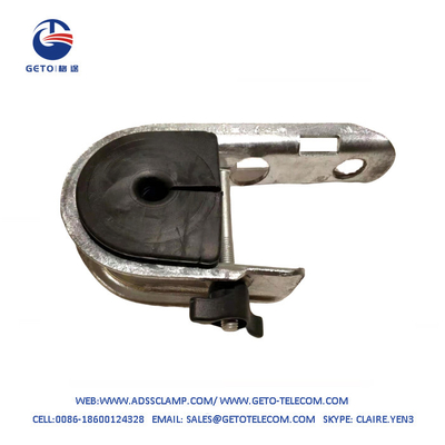 Abrazadera de suspensión ADSS personalizada Temperatura de trabajo de 15 - 20 mm -40 ℃ ~ + 85 ℃