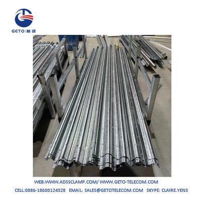Capa de protección ISO de acero semicircular galvanizado a fuego excelente resistencia a la corrosión