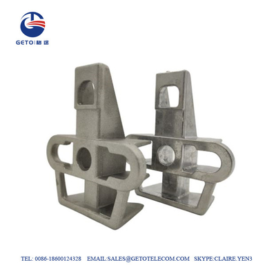 Bracket de palo de aleación de aluminio 0.2 KGS Peso para calle sin salida