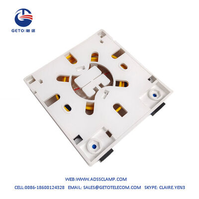 Cuarto plato frontal del cable de fibra, tipo Odp-02 86
