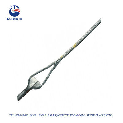 Resista la vibración PDE ISO 9001 Armor Rod preformado, Guy Wire Dead End Grips