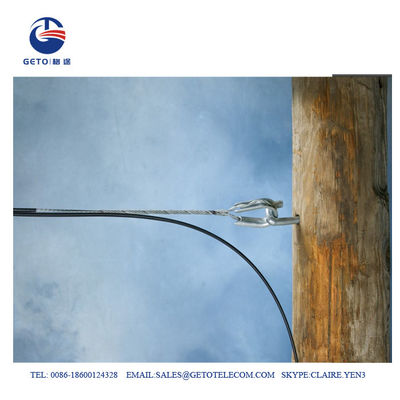 Abrazadera del cable helicoidal de nylon de PDE FTTH PLP estándar Armor Rods