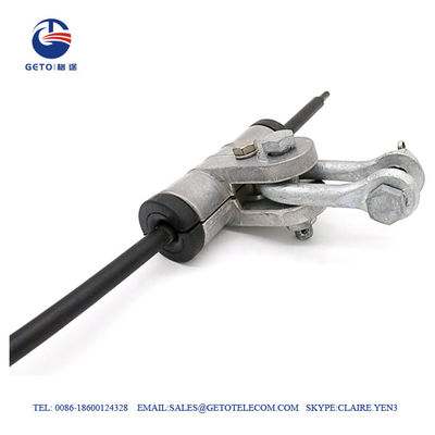 Cable de descenso corto de la fibra ADSS del palmo 20m m Armor Rod