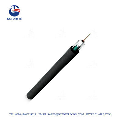 Cable de fribra óptica aéreo del solo modo de la base del conducto 12