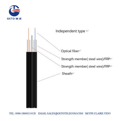 Cable de descenso de la fibra óptica de GJYXFCH/GJYXCH FTTH