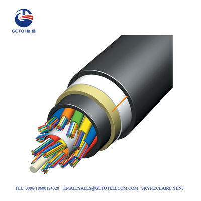 ISO 9001 ADSS OM1 el 1KM cable de fribra óptica de 4 bases