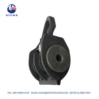 Clips de cable de fribra óptica de acero de FTTH 2KN 8m m HDG ADSS