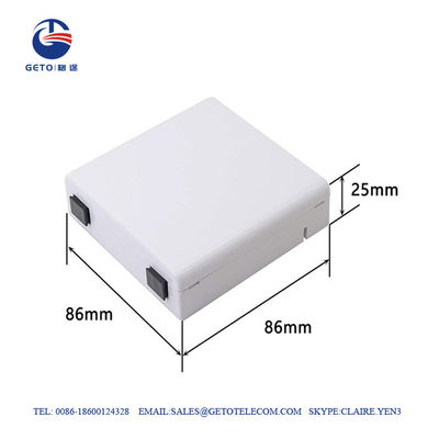 Sc/caja terminal de la fibra de APC FTTH, caja de distribución de la fibra óptica IP65