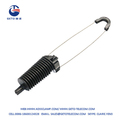 abrazadera plástica del ancla de la cuña de 4-8m m para el cable de descenso